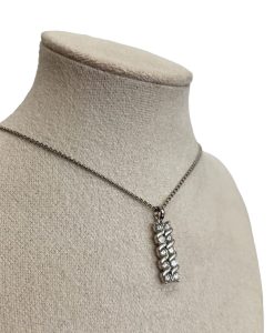 Pt900 ダイヤモンドネックレス